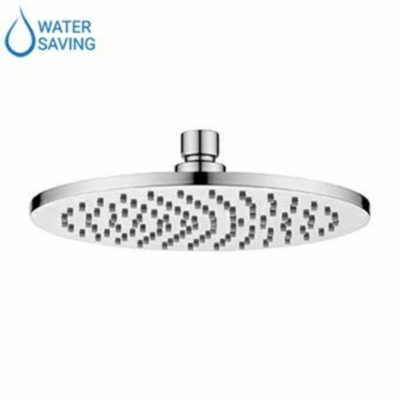 Zucchetti douche de tête D200mm laiton jet fixe anti-calcaire 9l/min nickel