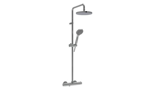 Van Marcke Ormea douchesysteem thermostatisch met keramische schijven Belgaqua