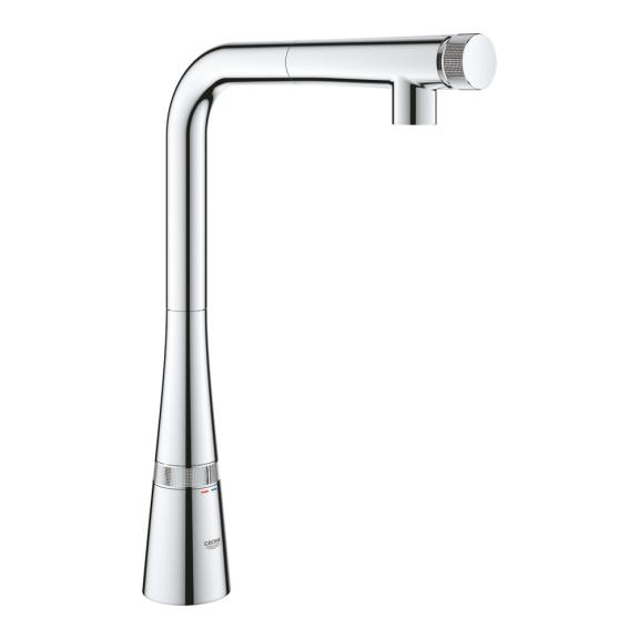 Grohe Zedra SmartControl keukenmengkraan 1-greeps 1-gats sproeier chroom