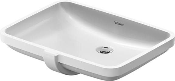 Duravit No.1 inbouwwastafel 55 cm