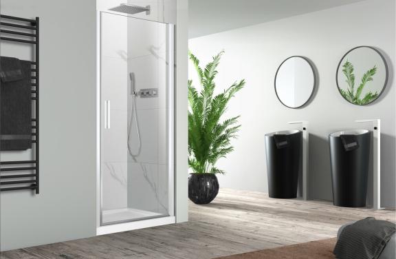 Van Marcke Pina draaideur 900x2000mm wit mat