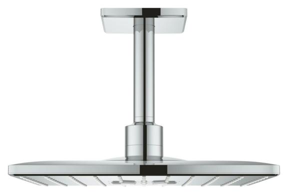 Grohe Rainshower SmartActive 310 Cube hoofddoucheset plafond 142mm 2stralen