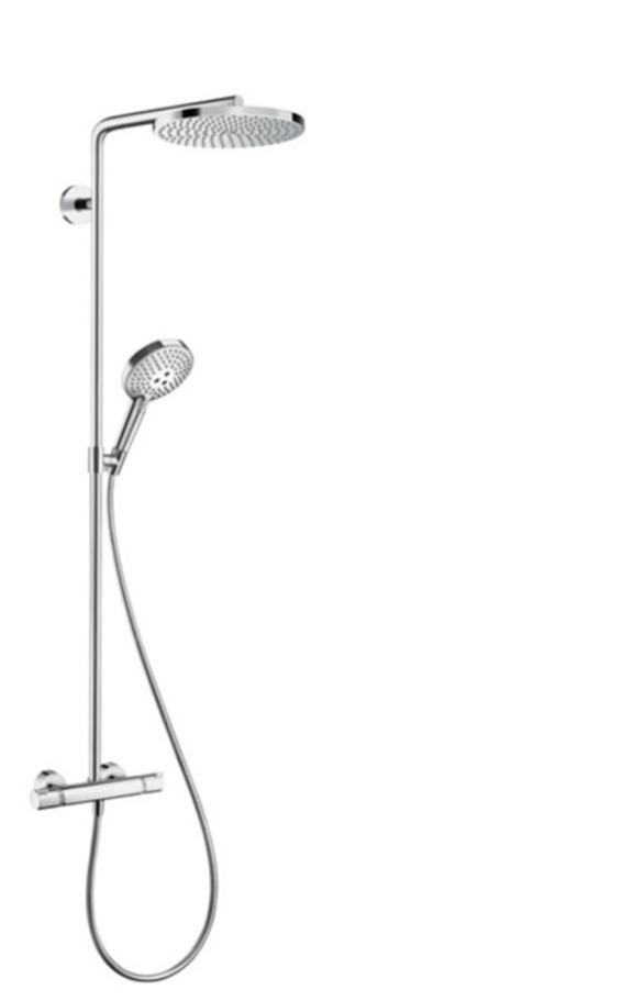 Hansgrohe Raindance Select Showerpipe 240 1jet P douche à main 120 3jet P chrome